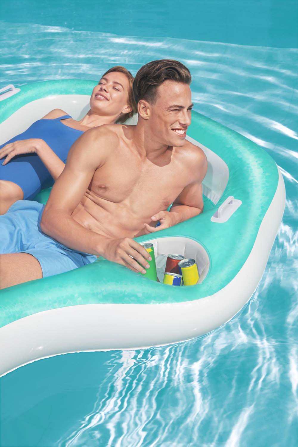 Luftmatratze Summer Colors™ für 2 Personen 224 x 174 cm