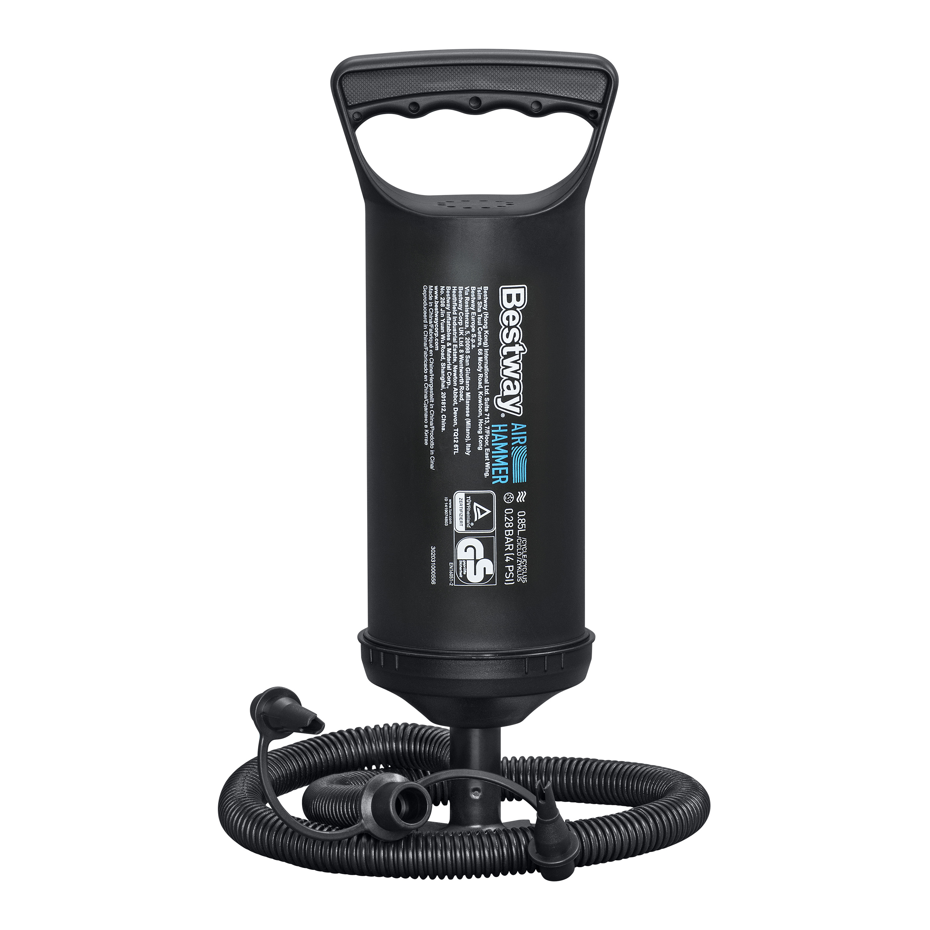 Doppelluftbett  mit externer Handpumpe 203 x 152 x 22 cm