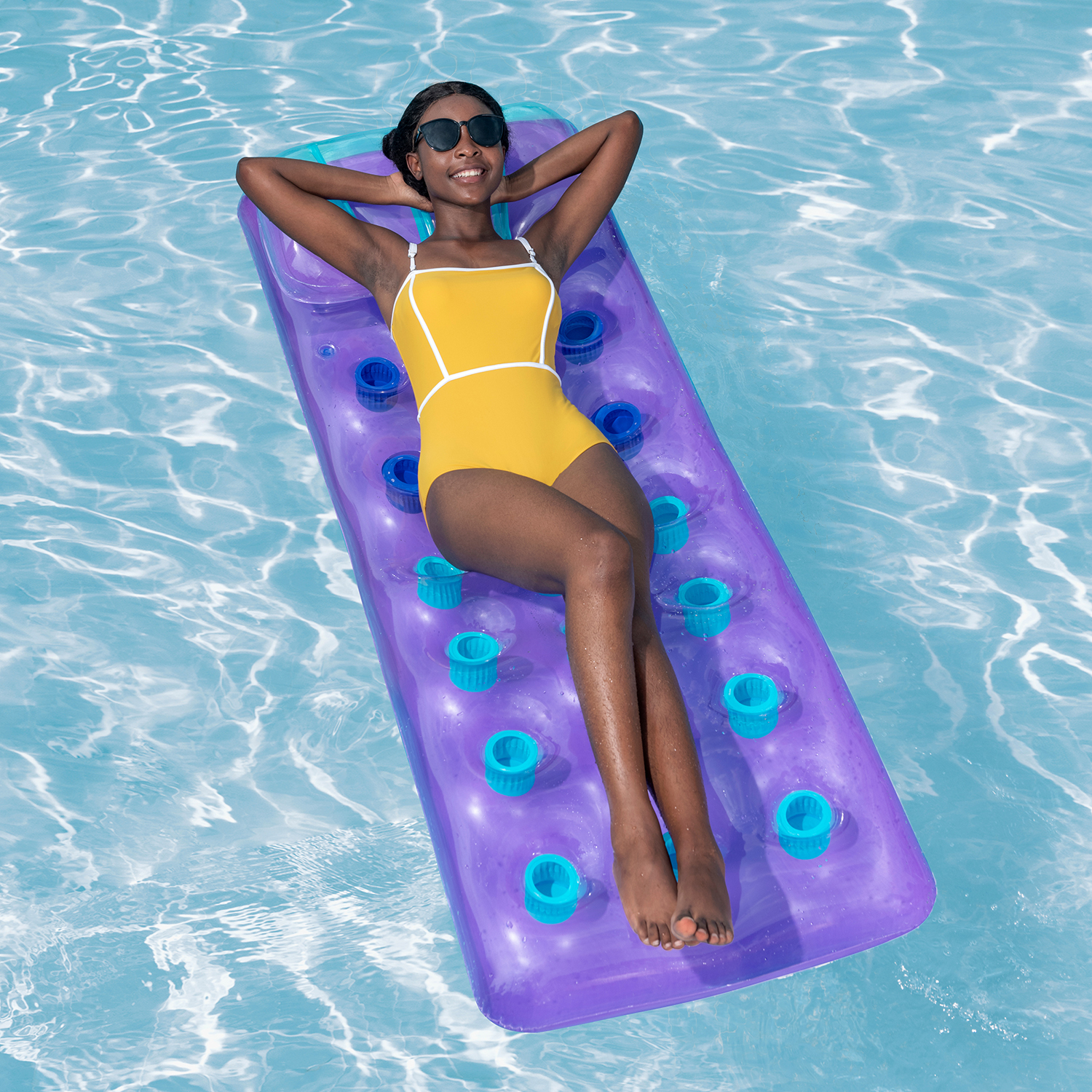 Luftmatratze Summer Colors™ Deluxe 188 x 71 cm, sortiert