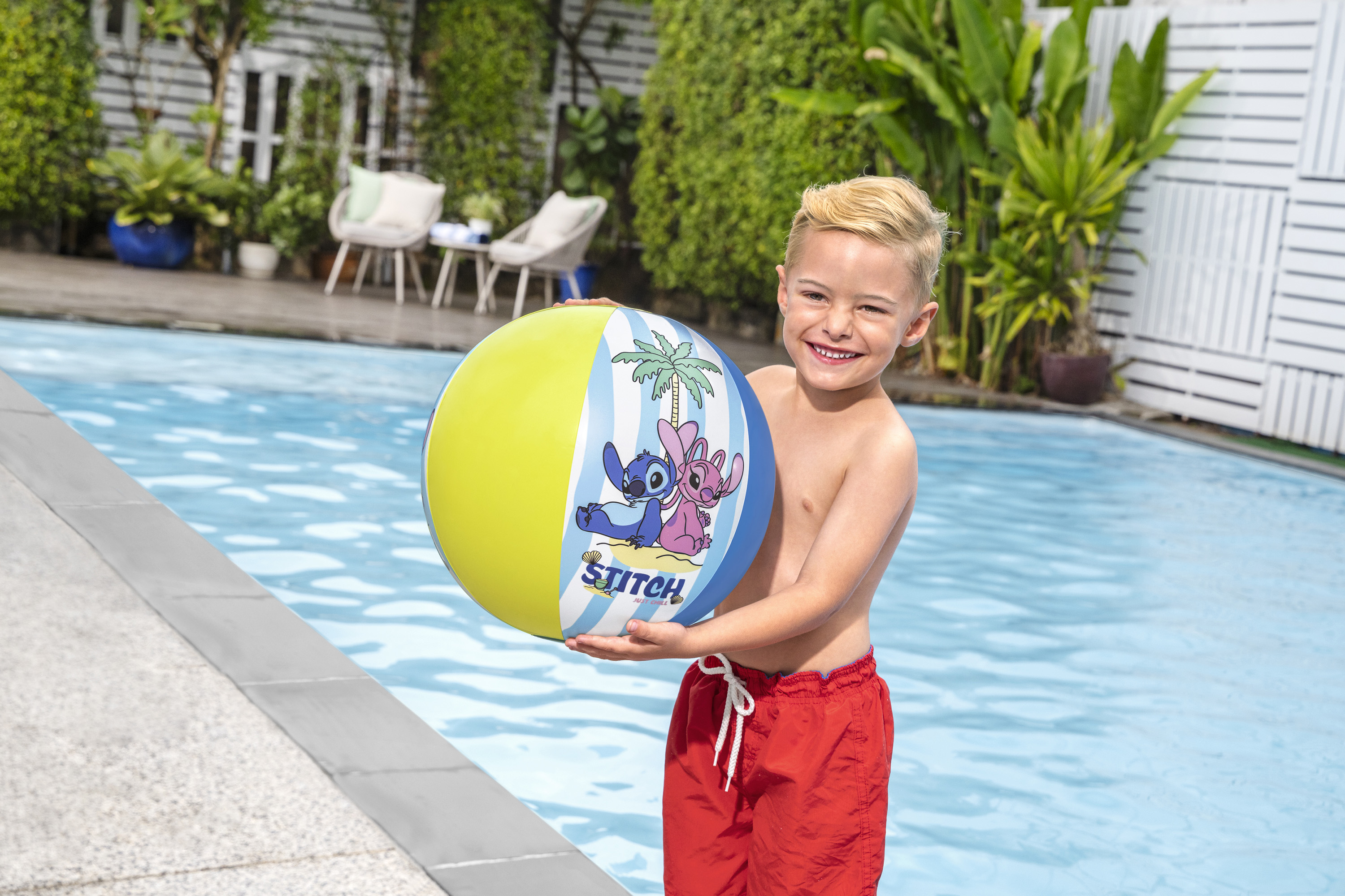 Wasserball Disney Lilo & Stitch Ø 34 cm