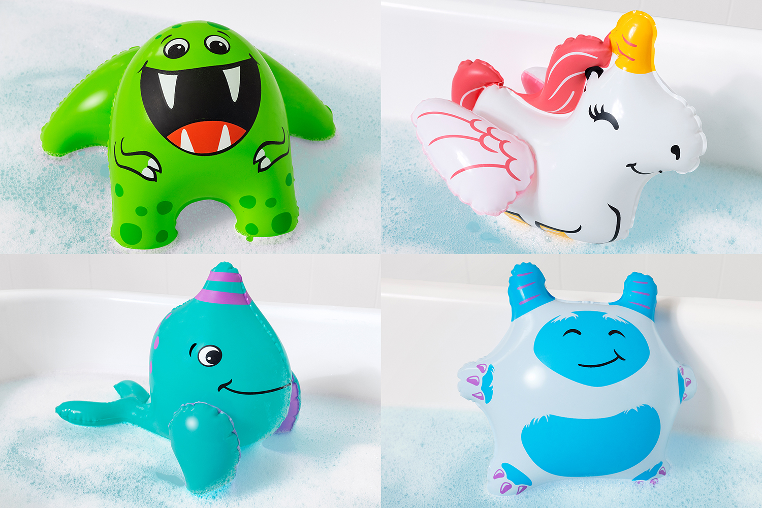 Bade-Spielzeug Puffy Pals™, sortiert