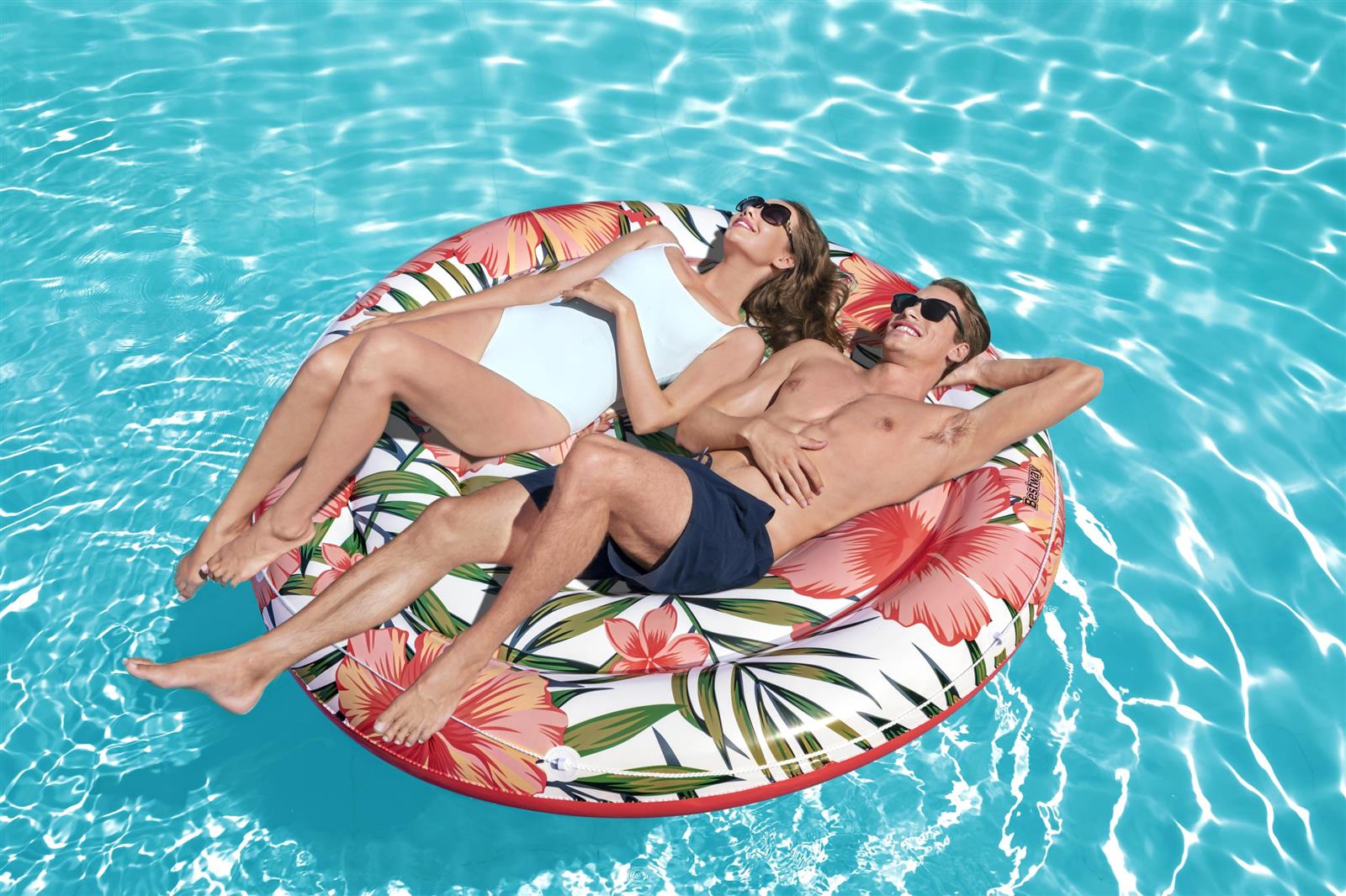 Badeinsel Peaceful Palms™ Ø 158 cm