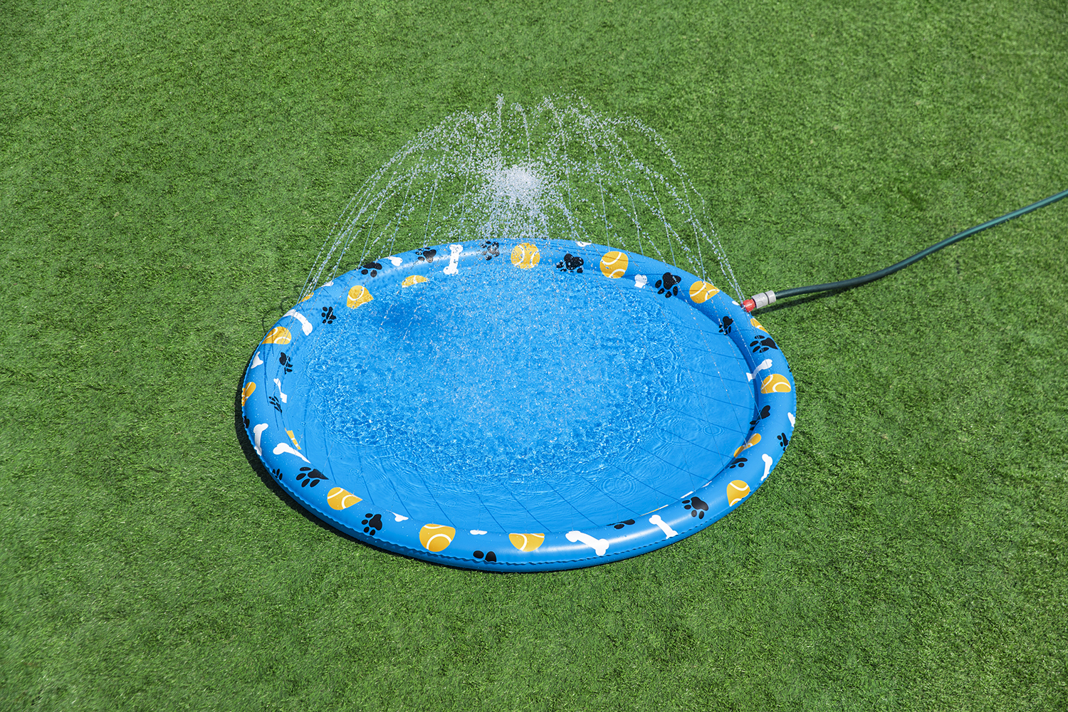 Wassermatte Pfote für Haustiere Ø 147 cm