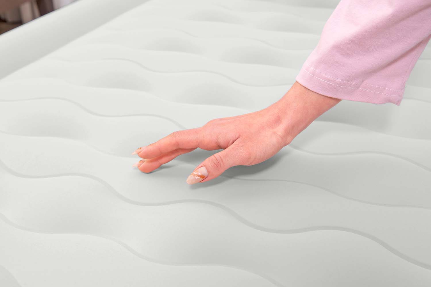 Fortech™ Single-Luftbett mit integrierter Elektropumpe 191 x 97 x 46 cm