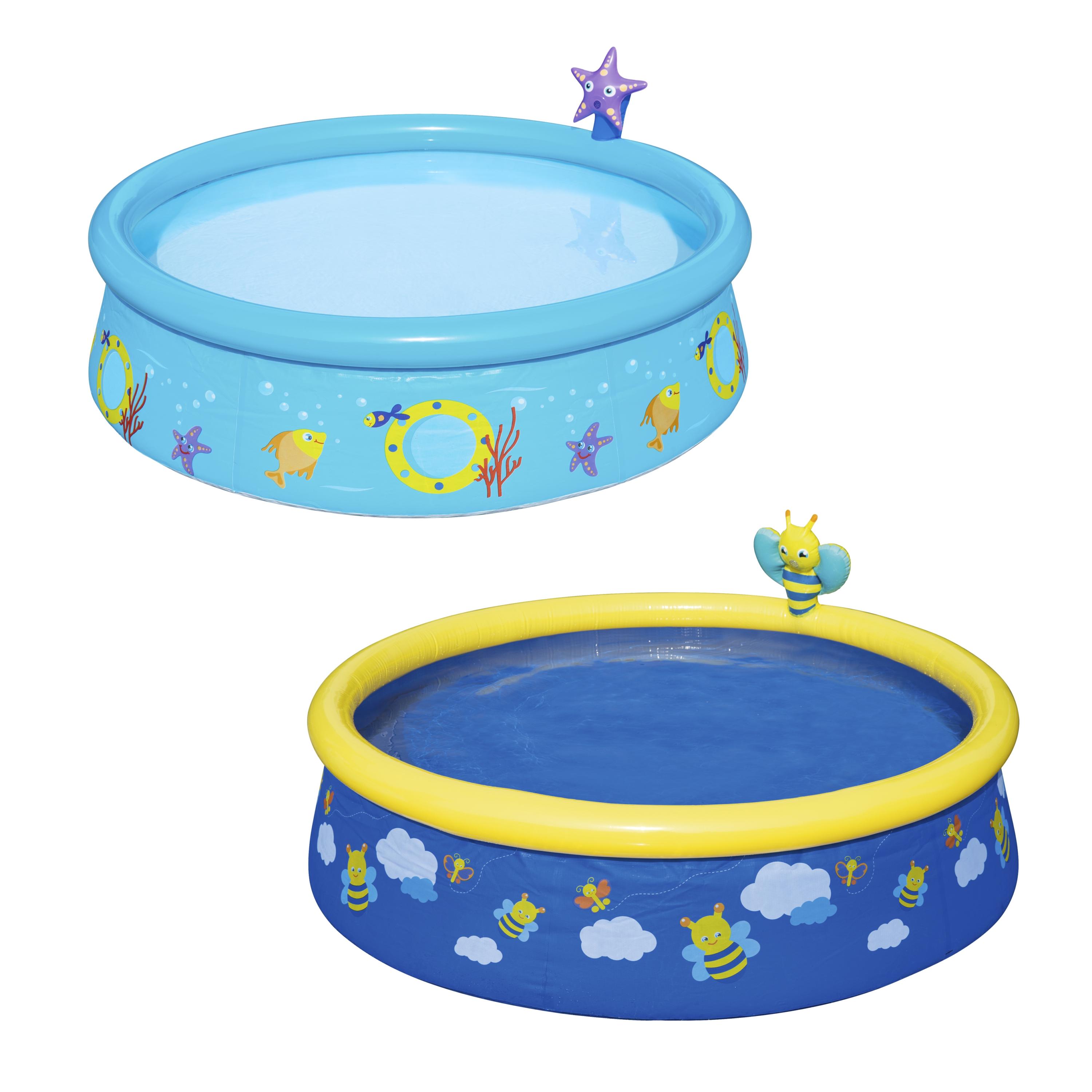 Bestway® 5' x 15"/1.52m x 38cm My First Fast Set Spray Pool Bestway® 5' x 15"/1.52m x 38cm My First Fast Set Spray Pool