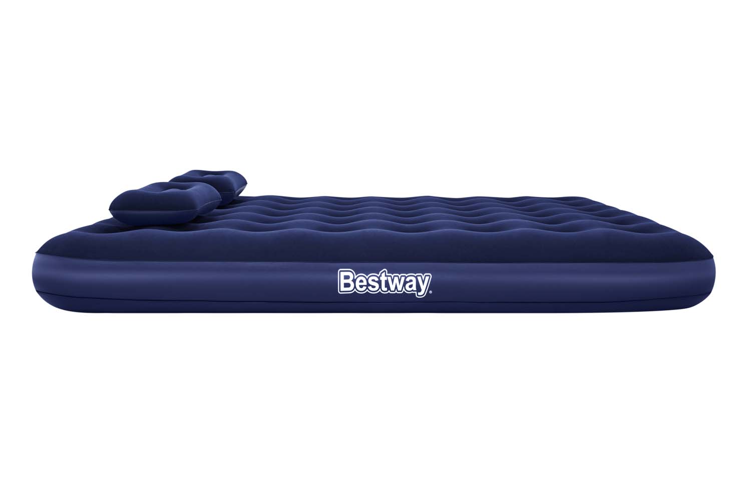 Doppelluftbett  mit externer Handpumpe 203 x 152 x 22 cm