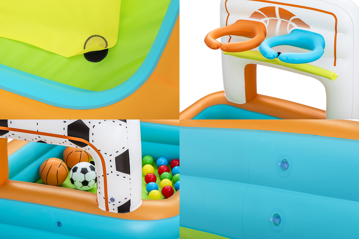 3-in-1-Bällebad Kick 'n Swish™ 120 x 107 x 84 cm 3-in-1-Bällebad Kick 'n Swish™ 120 x 107 x 84 cm