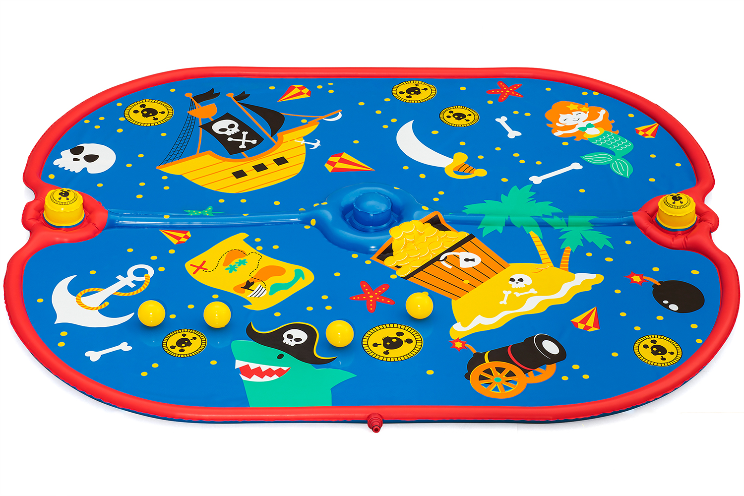 Wassermatte Pirat 170 x 140 cm