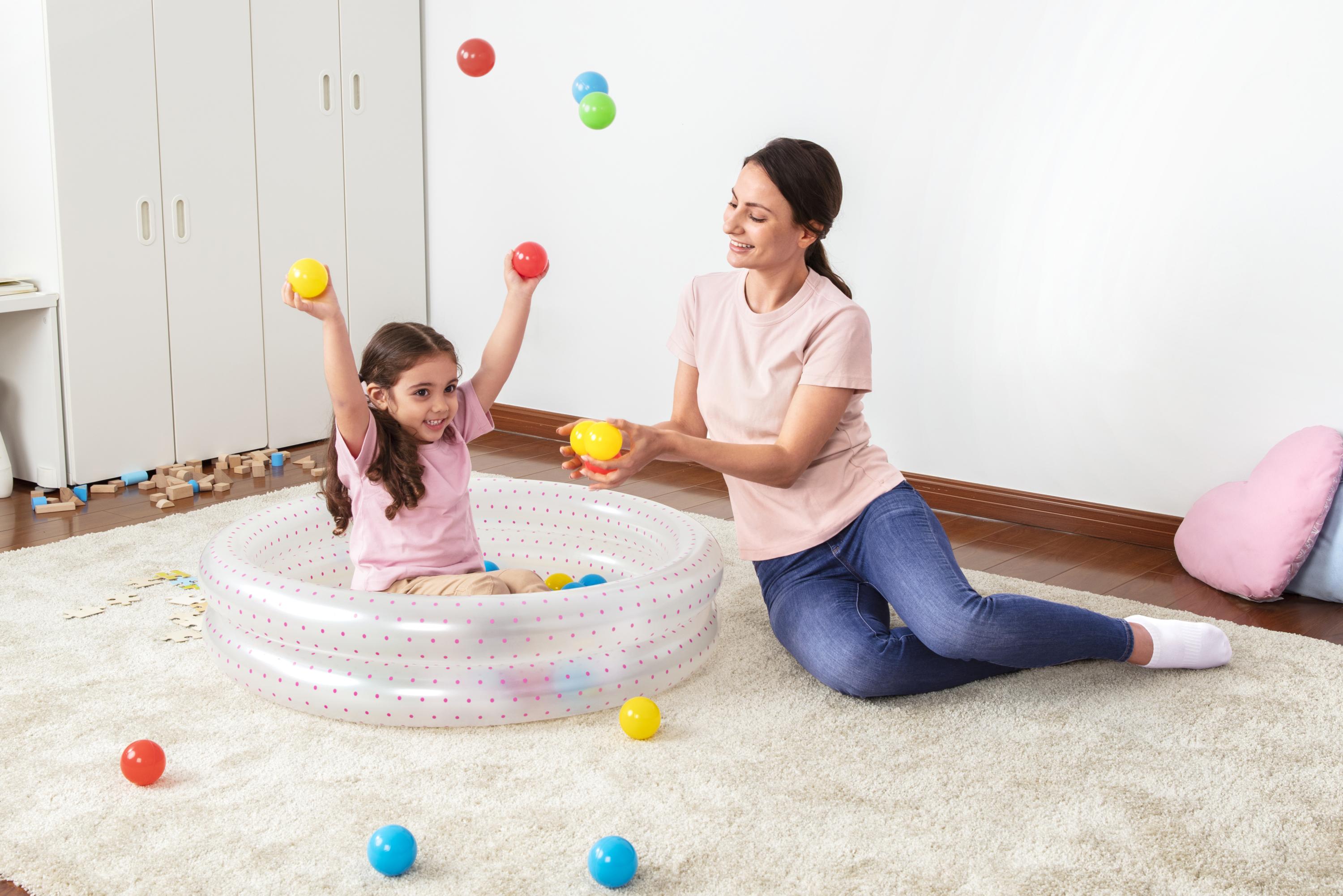 Up, In & Over™ ?36" x H8"/?91cm x H20cm 2-Ring Ball Pit Play Pool