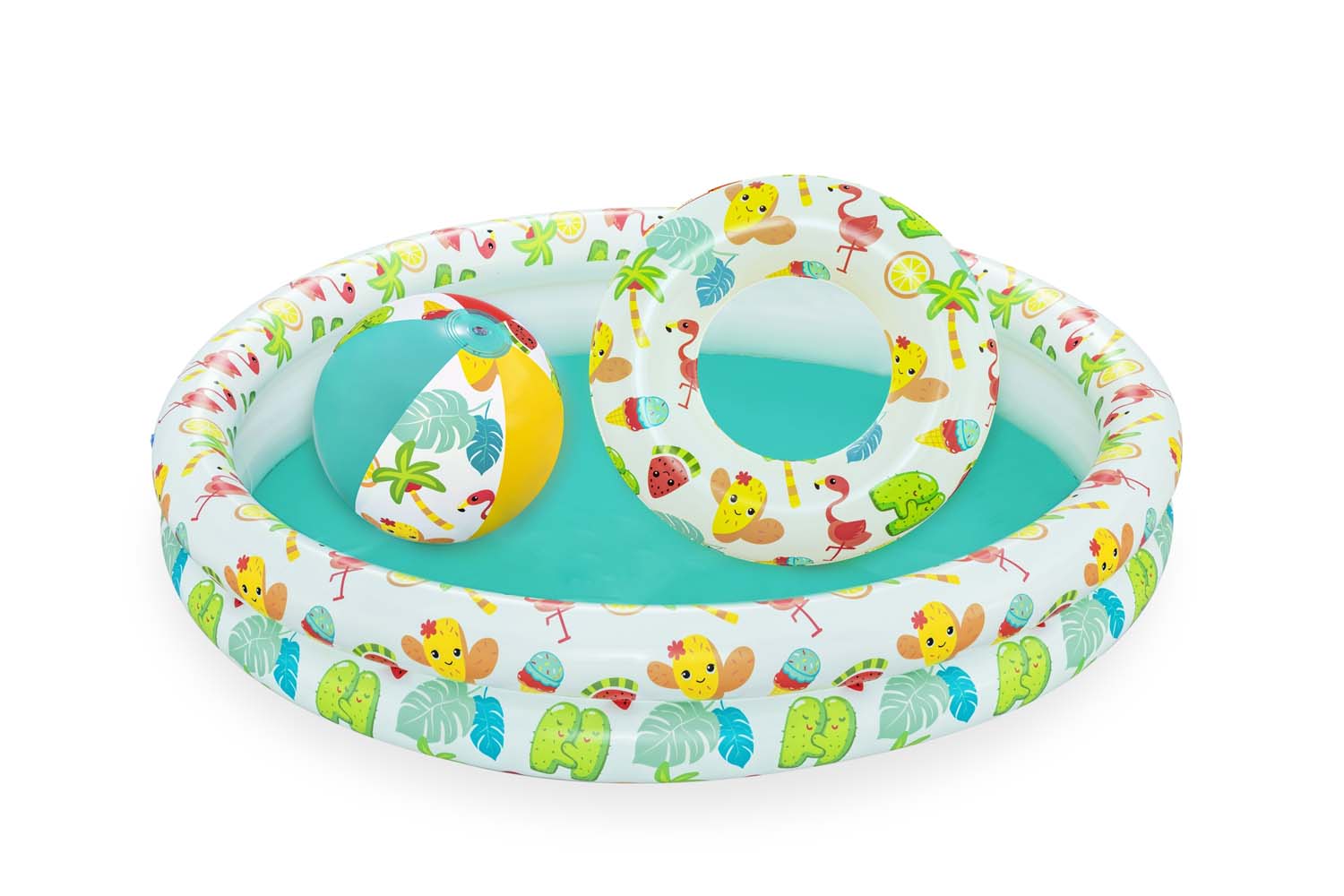 Planschbecken-Set Beachtastic™ Ø 122 x 20 cm