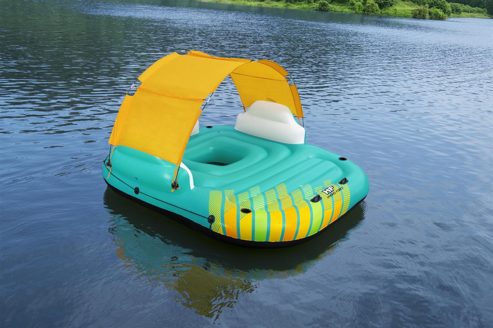 Hydro-Force®  5-Personen-Badeinsel Sunny Lounge 300 x 275 cm