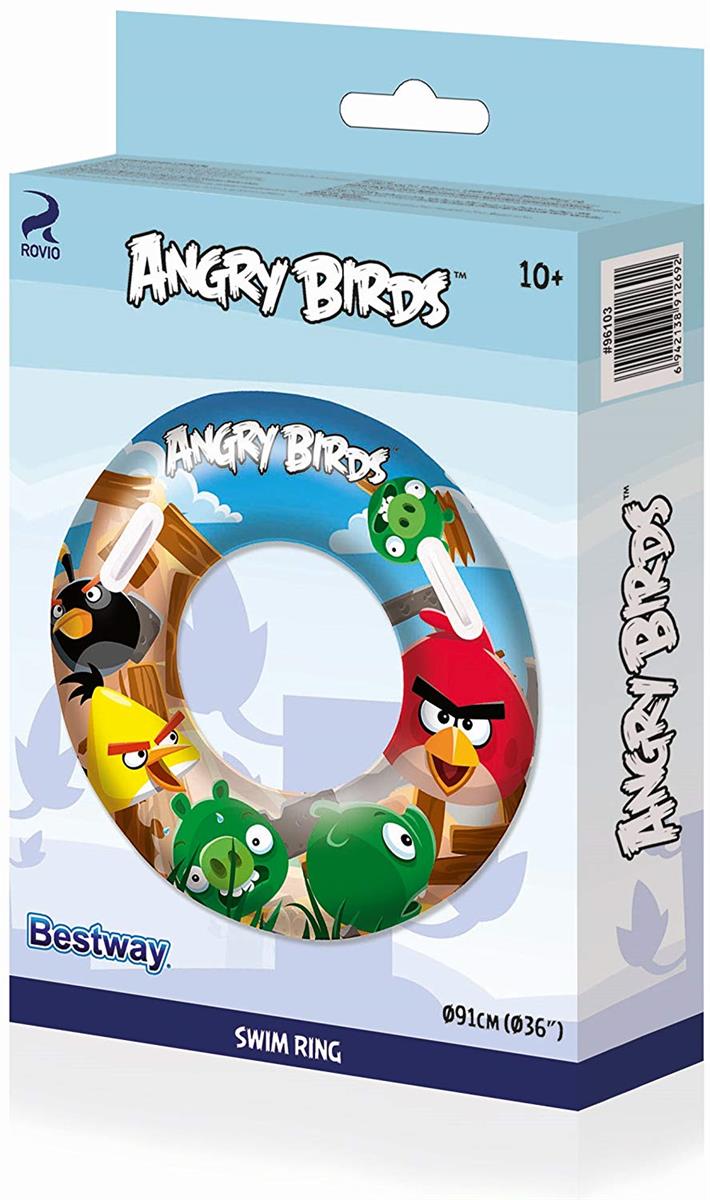 Bestway Schwimmring Angry Birds 91 cm Schwimmhilfe