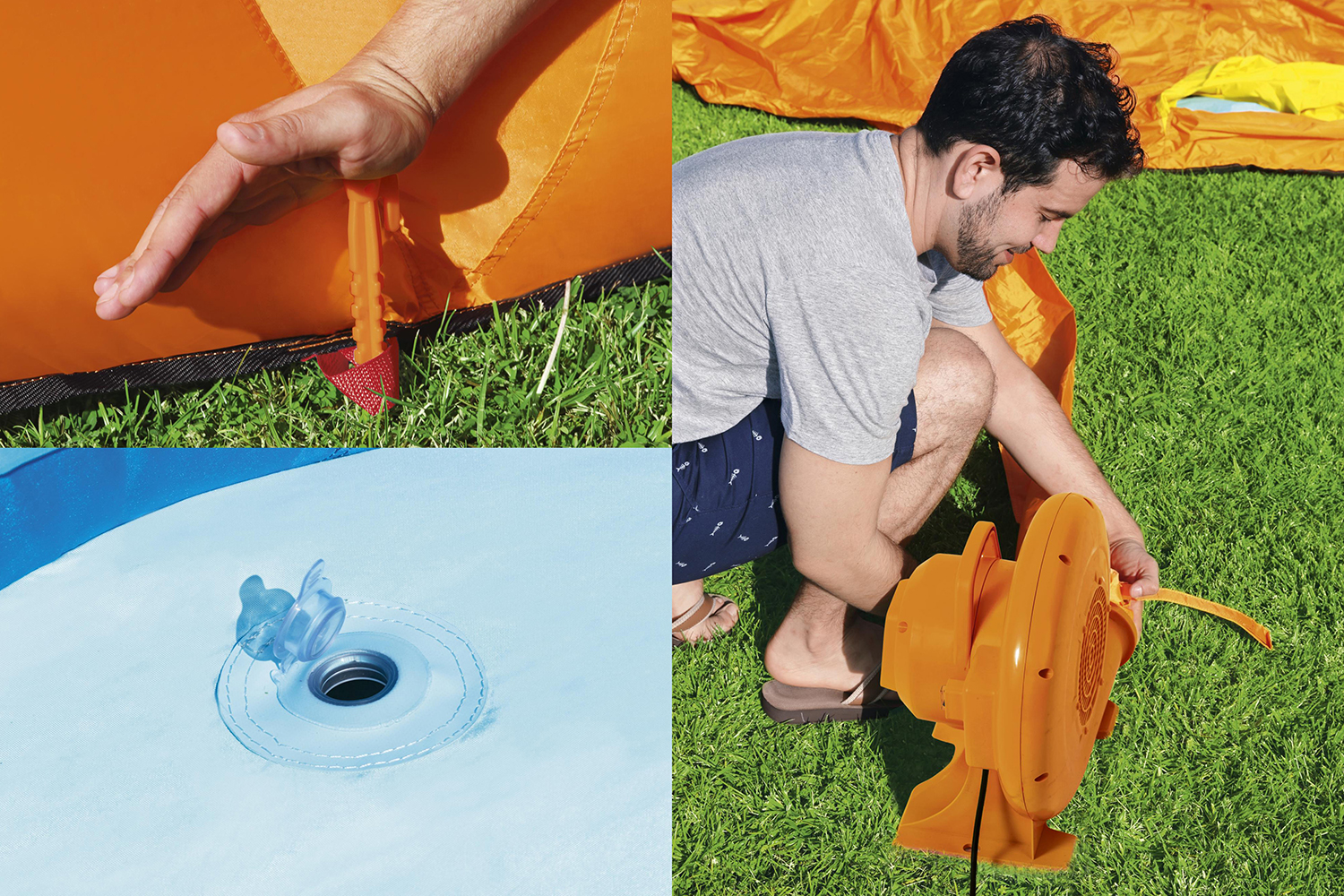 H2OGO!™ 12' x 10'6" x 8'10"/3.65m x 3.20m x 2.70m Turbo Splash Water Zone_Mega Water Park