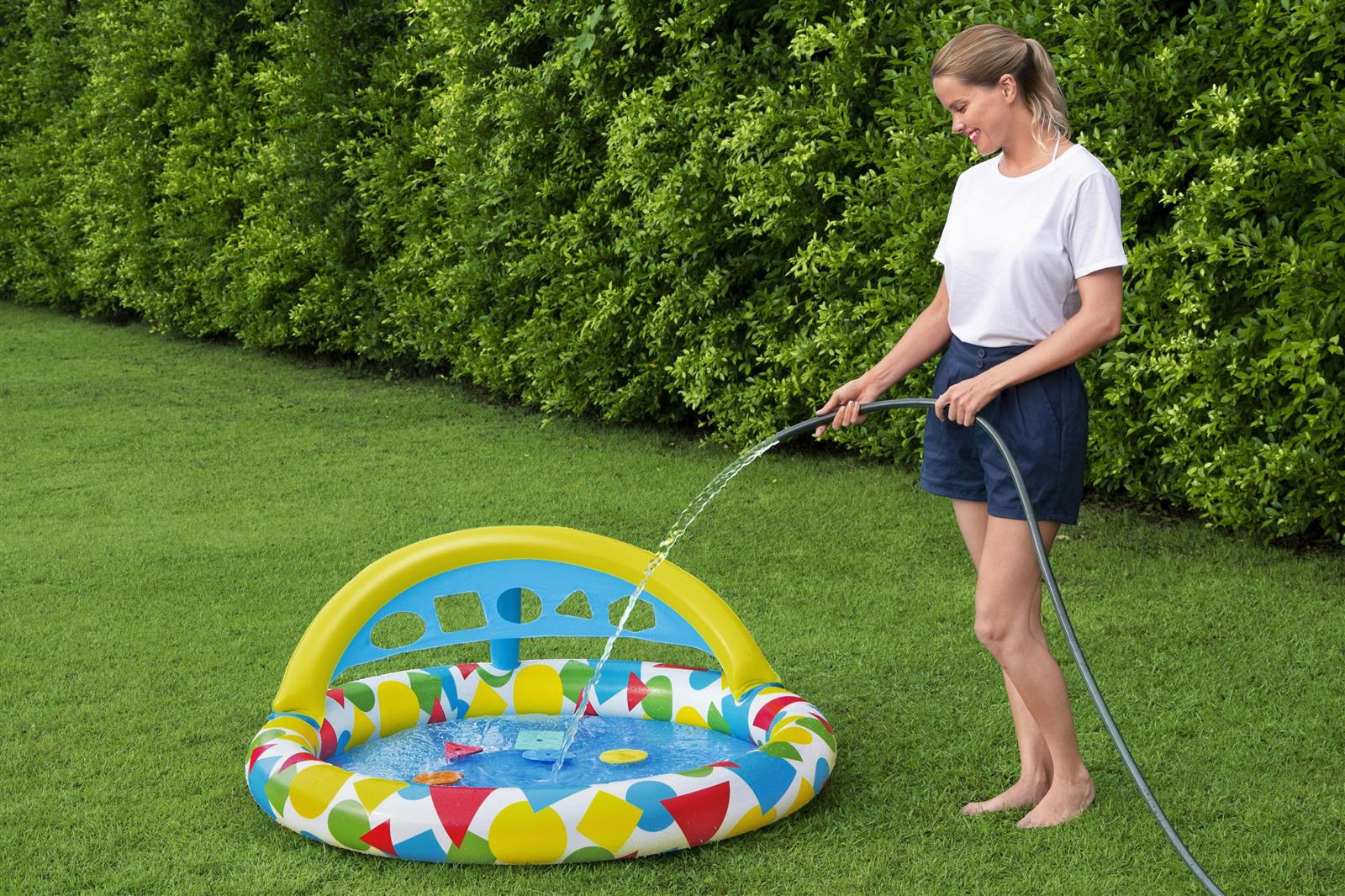 Lil' Splash & Learn™ Planschbecken 120 x 117 x 46 cm