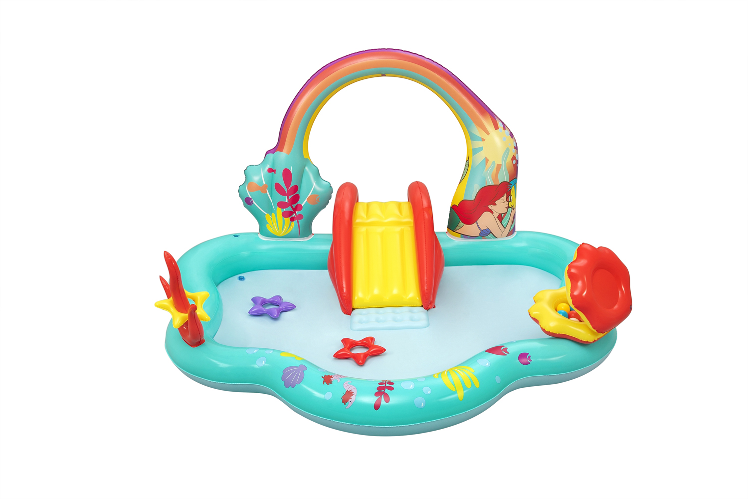 Wasserspielcenter Little Mermaid 221 x 193 x 117 cm
