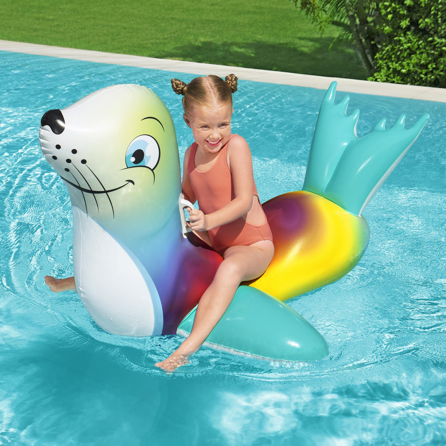 Flash N' Splash Seal™ Schwimmtier 157 x 114 cm Flash N' Splash Seal™ Schwimmtier 157 x 114 cm