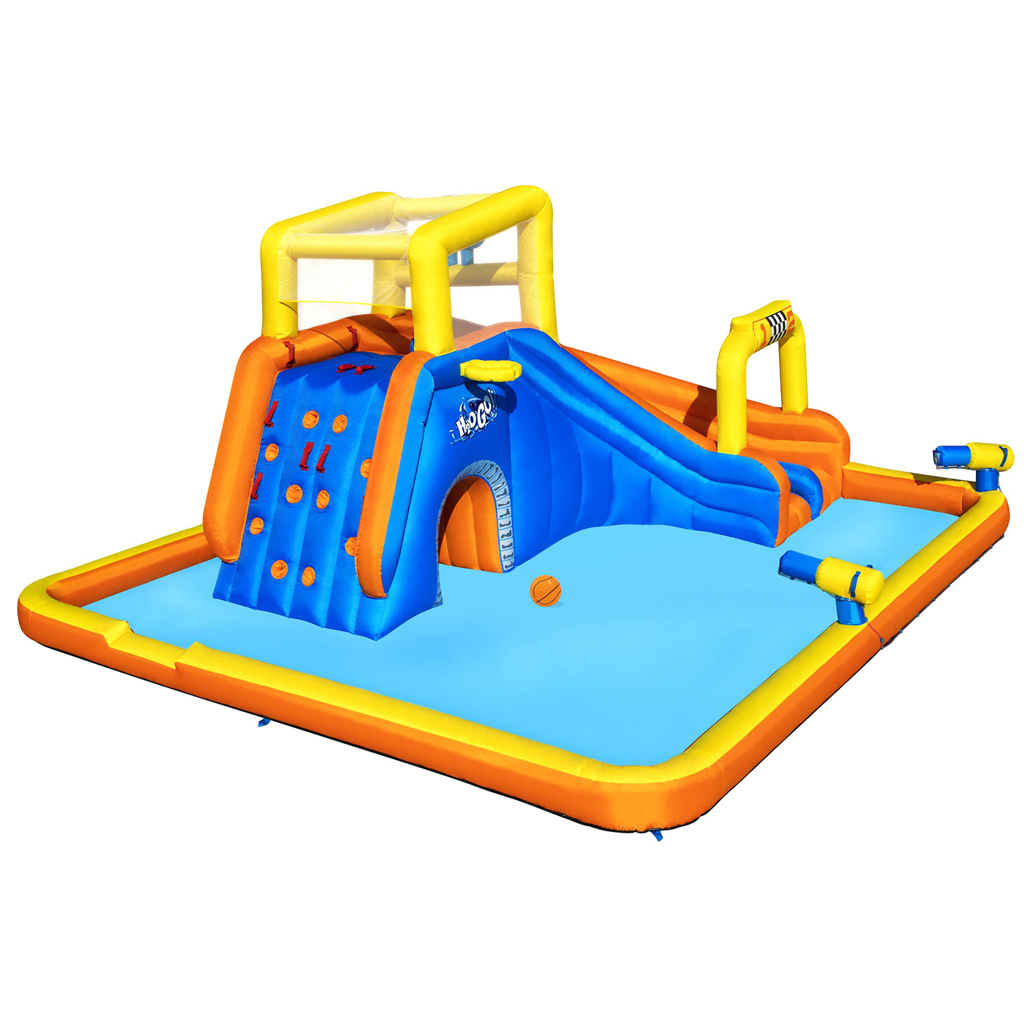 H2OGO!® Mega-Wasserpark mit Dauergebläse Speedway 551 x 502 x 265 cm