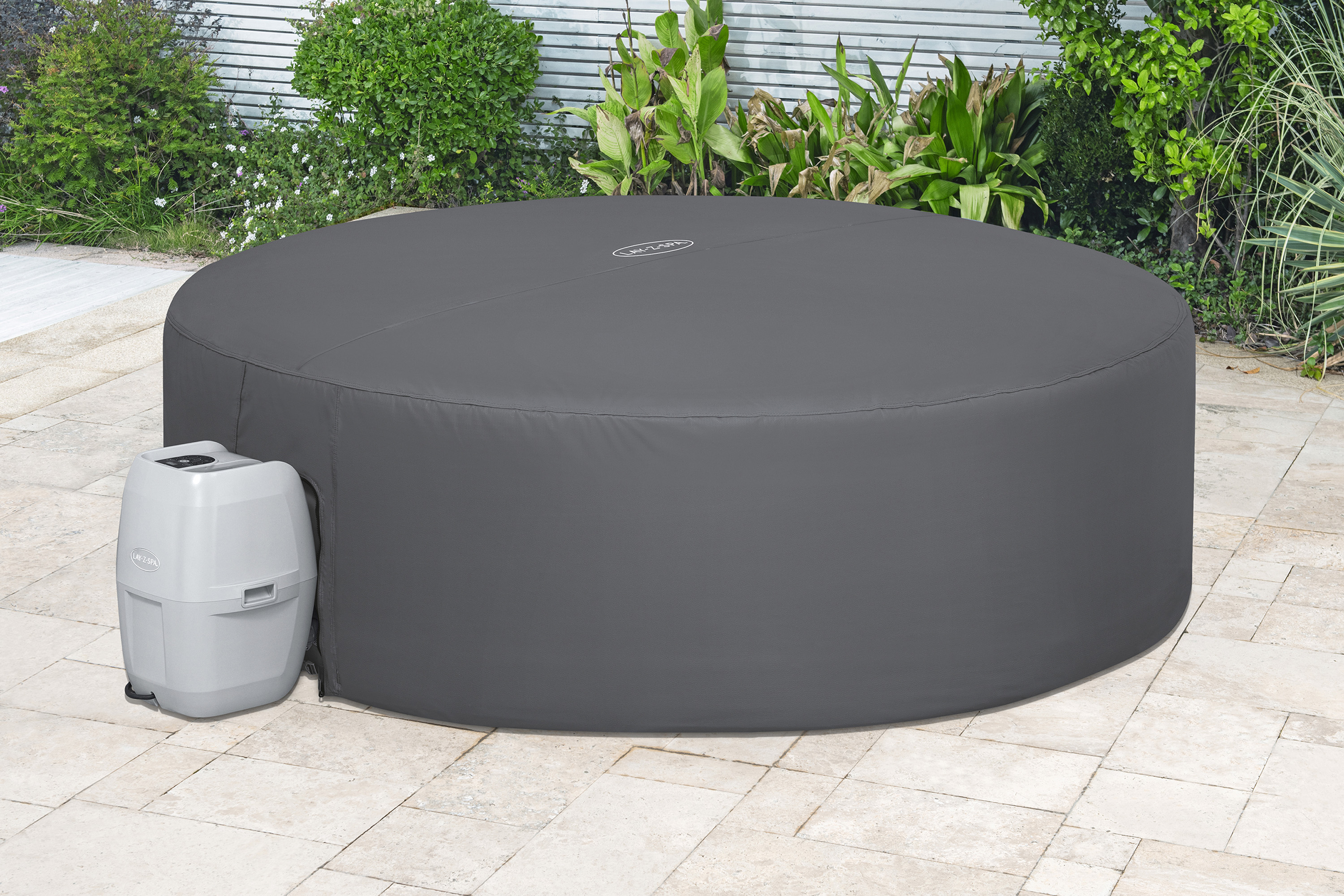 LAY-Z-SPA® Xtras EnergySense® Plus Thermo-Komplettabdeckung Ø 236 x 71 cm, rund