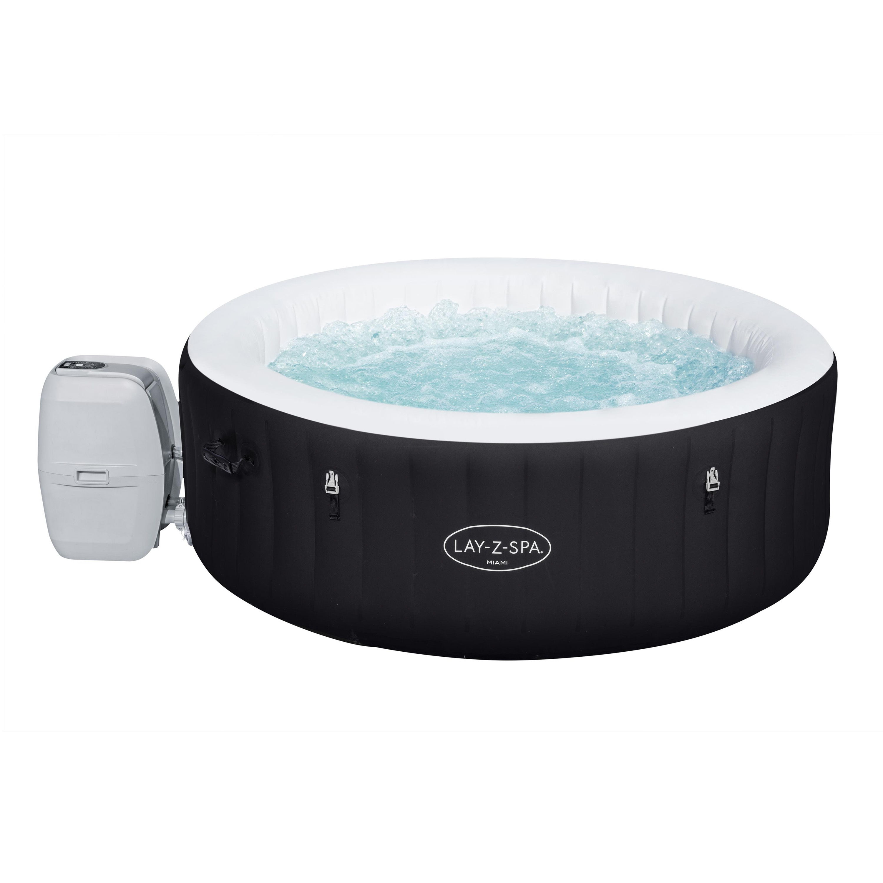 LAY-Z-SPA® Whirlpool Miami AirJet™ Ø 180 x 66 cm, rund