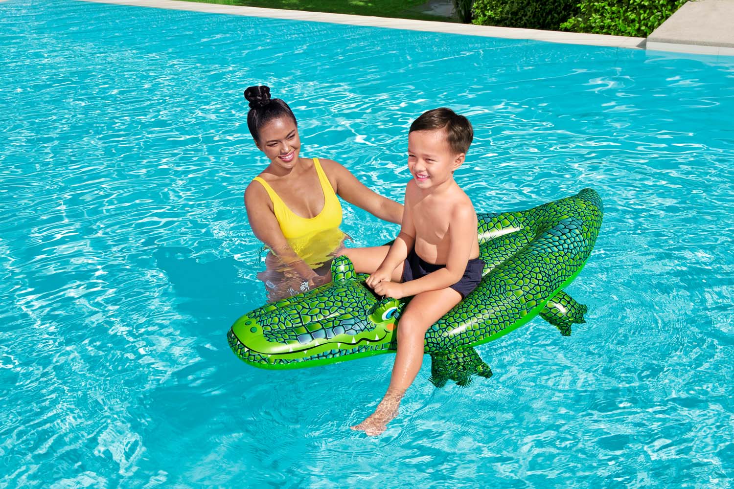 Schwimmtier Buddy Crocodile™ 152 x 71 cm