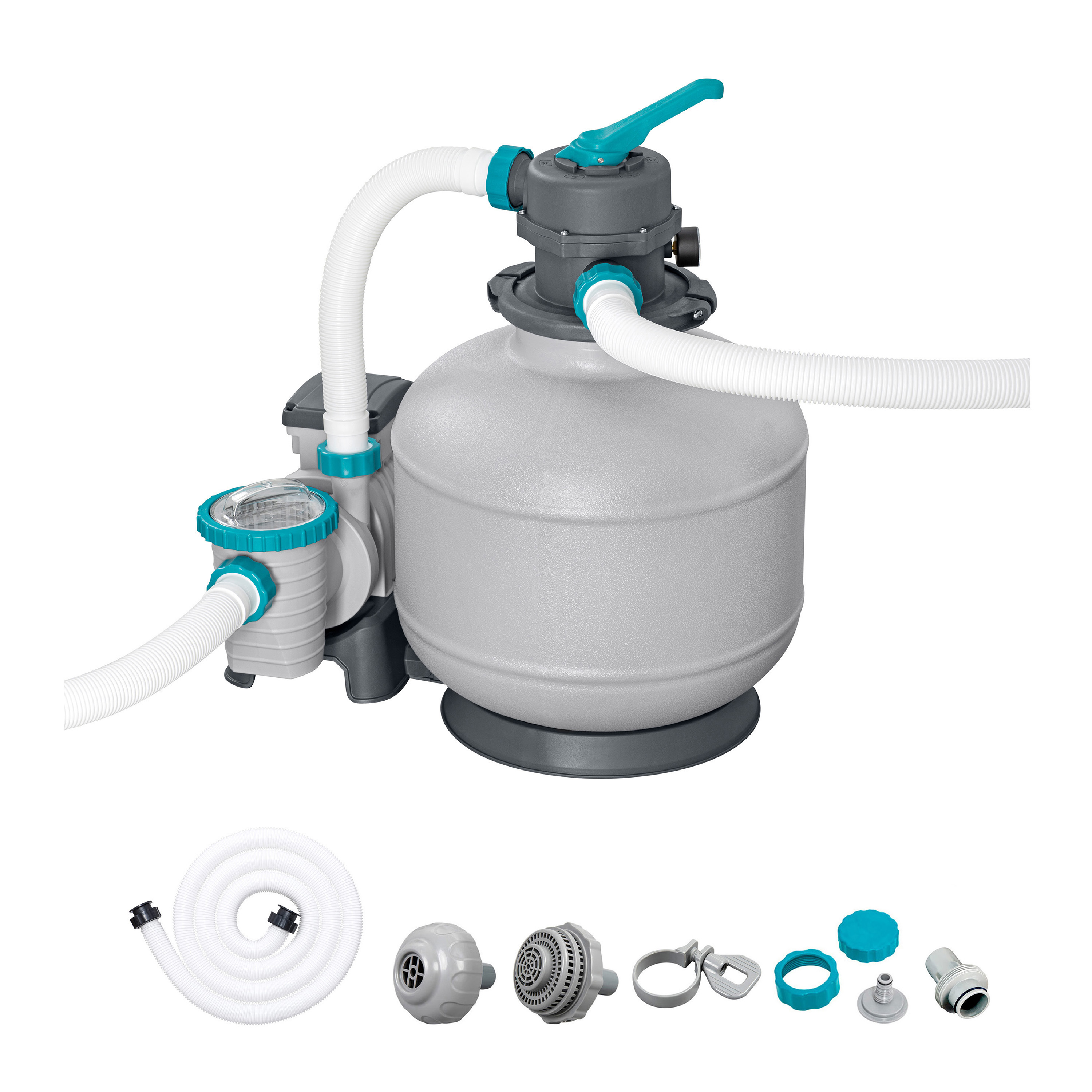 Sandfilteranlage mit Zeitschaltuhr 8.327 l/h, 280 W