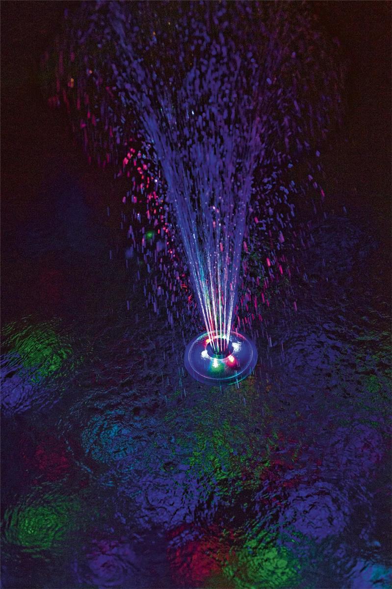 Flowclear™ LED Floating pool Fountain