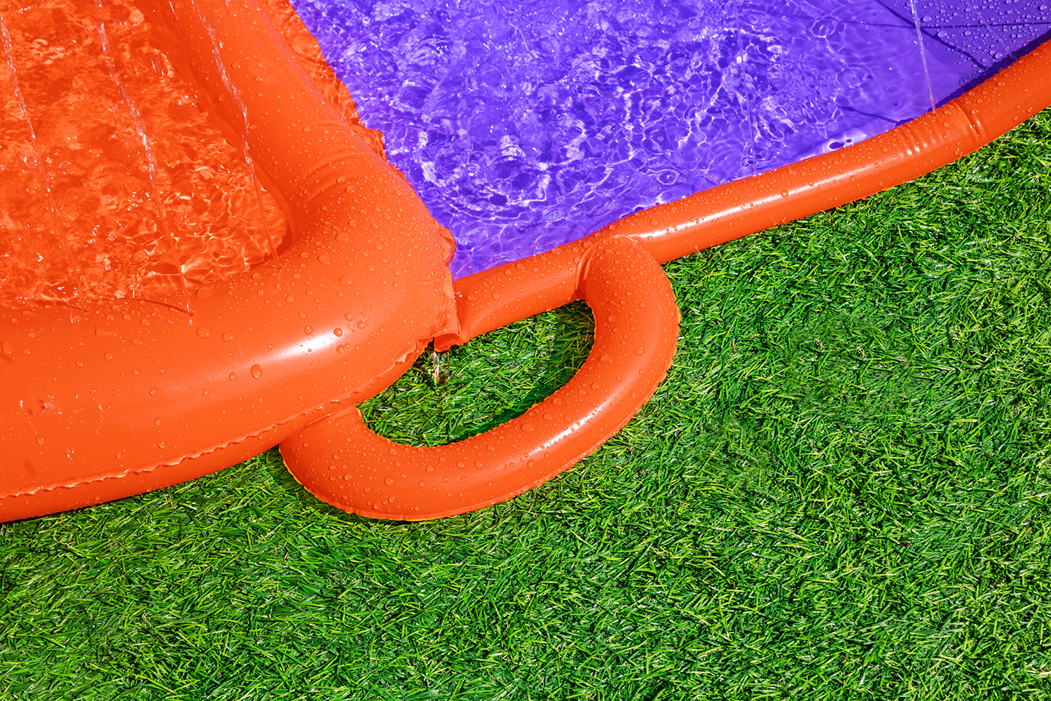 H2OGO!® 2-Personen-Rutsche SplashCoaster™ 470 x 138 x 30,5 cm