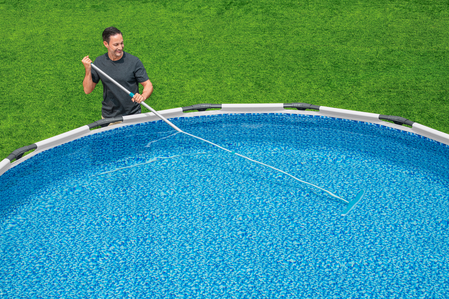 Poolbesen AquaBroom™ für Teleskopstange 50,8 cm