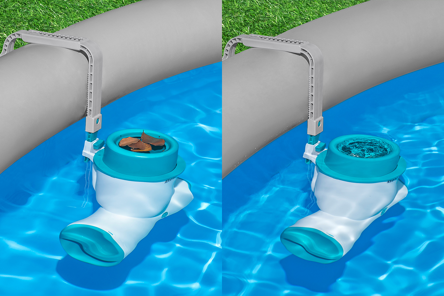 Skimatic™ 2-in-1 Einhängeskimmer/Filterpumpen-Kombination 2.574 l/h, 48 W