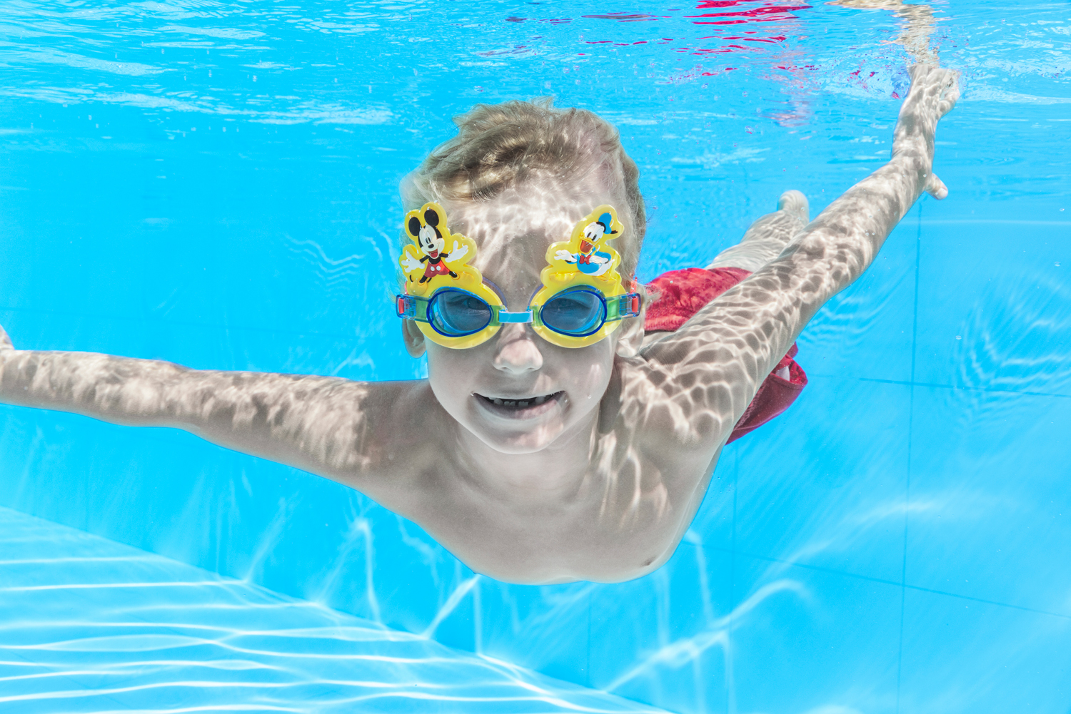 Disney® Schwimmbrille Mickey Maus & Donald Duck ab 3 Jahren