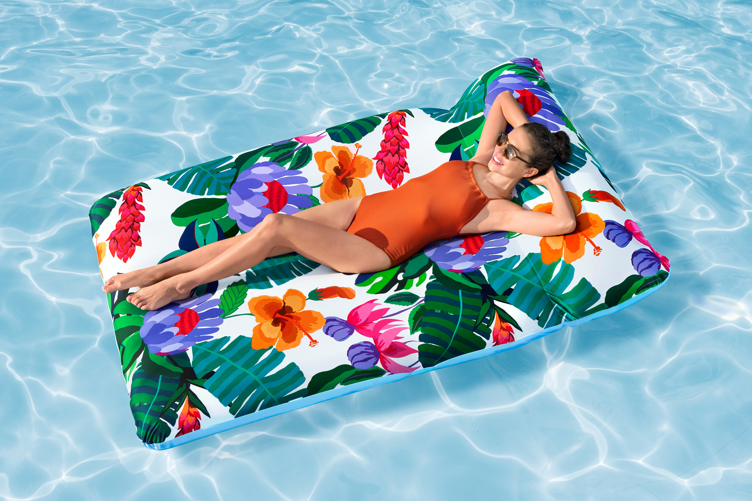 Luftmatratze Blissful Drifter™ mit Textilbezug 200 x 129 cm
