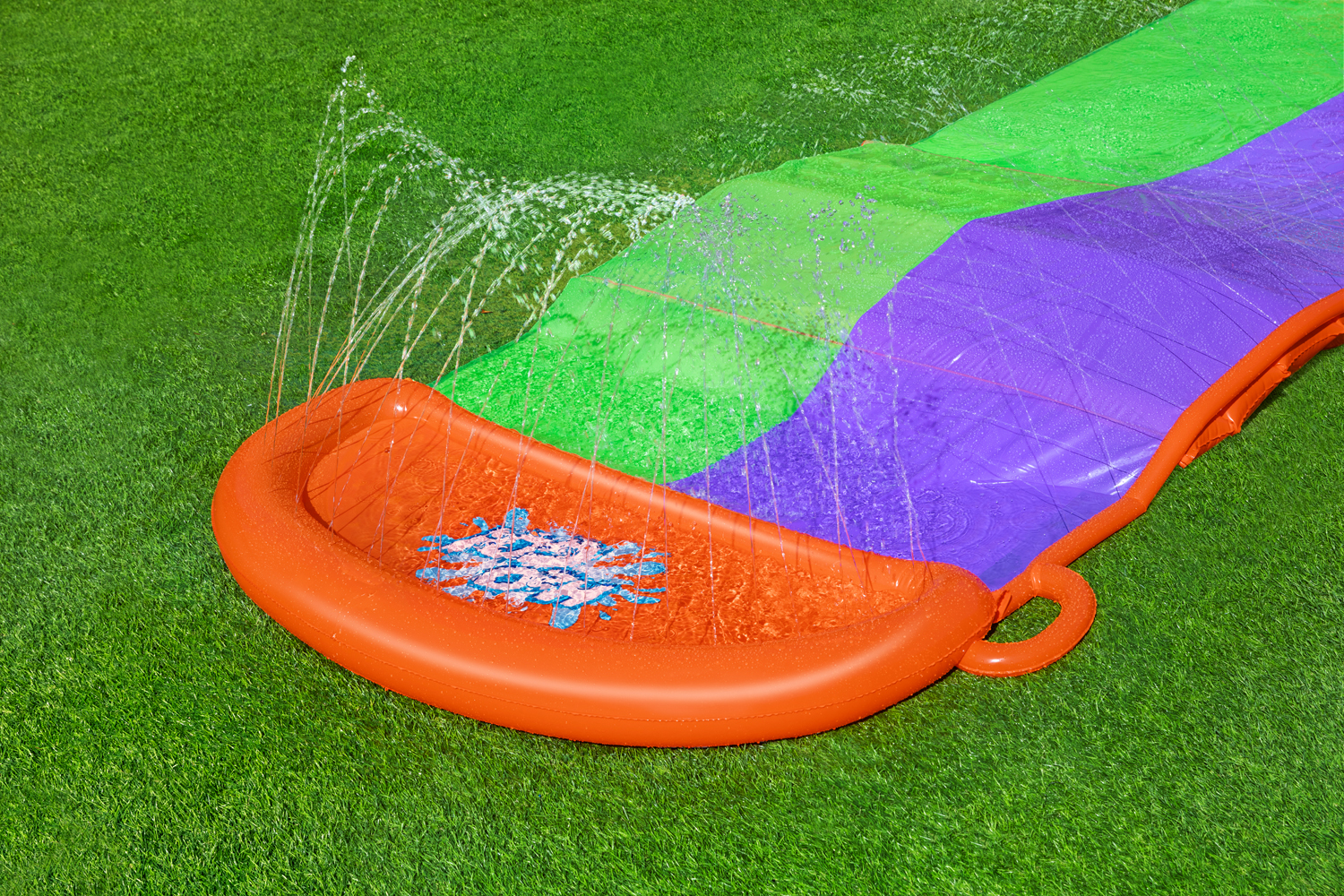H2OGO!® 2-Personen-Rutsche SplashCoaster™ 470 x 138 x 30,5 cm