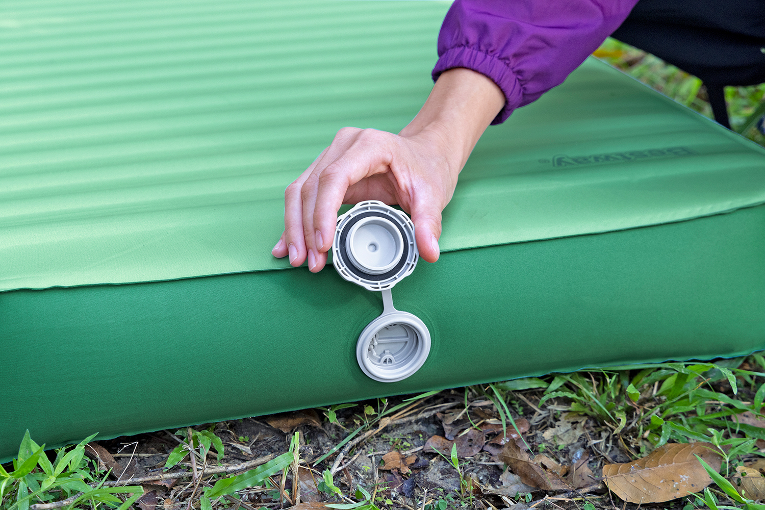 Aufblasbare Single XL Schlafmatte ComforTrek™ 198 x 63,5 x 10,8 cm Aufblasbare Single XL Schlafmatte ComforTrek™ 198 x 63,5 x 10,8 cm