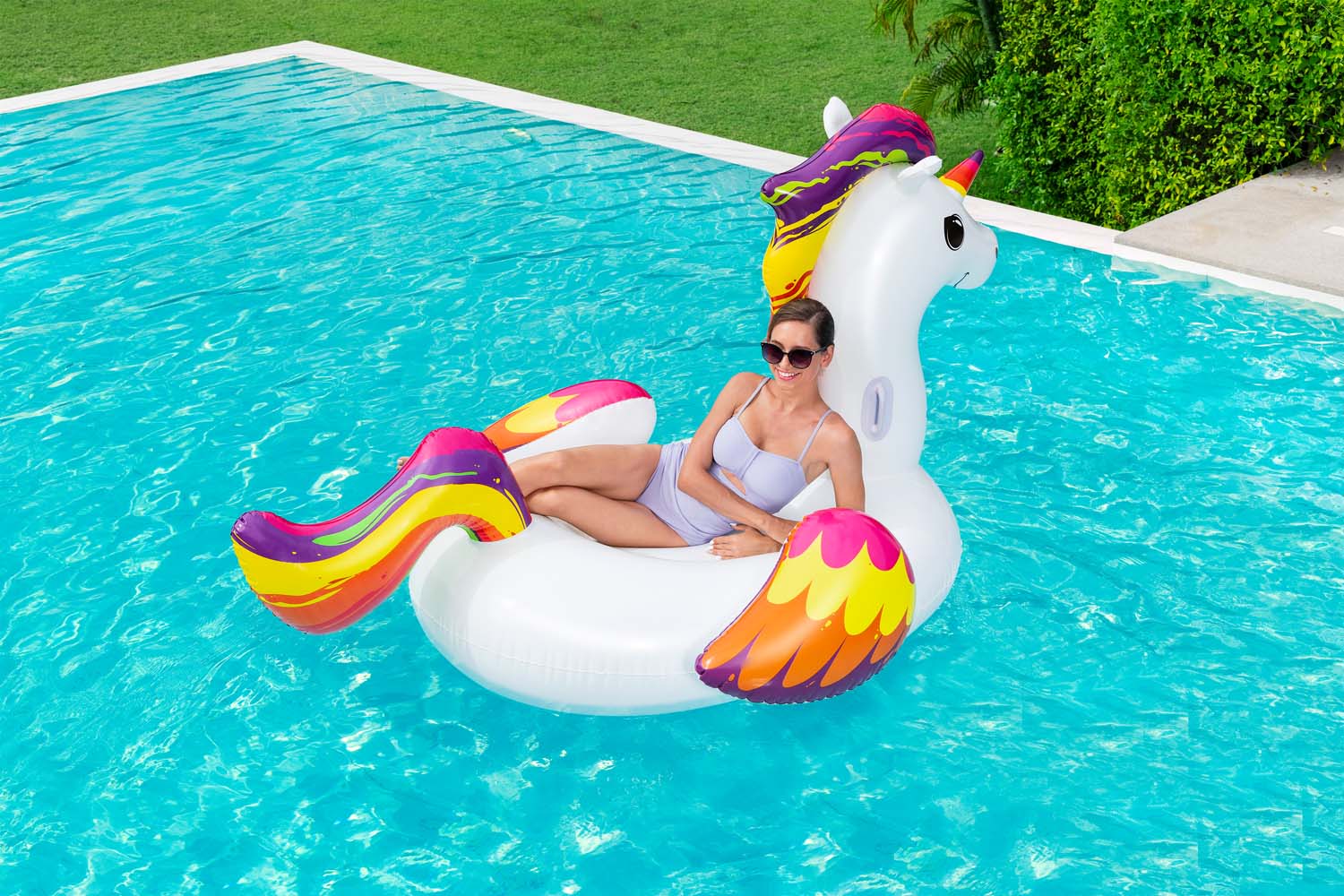 Schwimmtier Einhorn 224 x 164 cm
