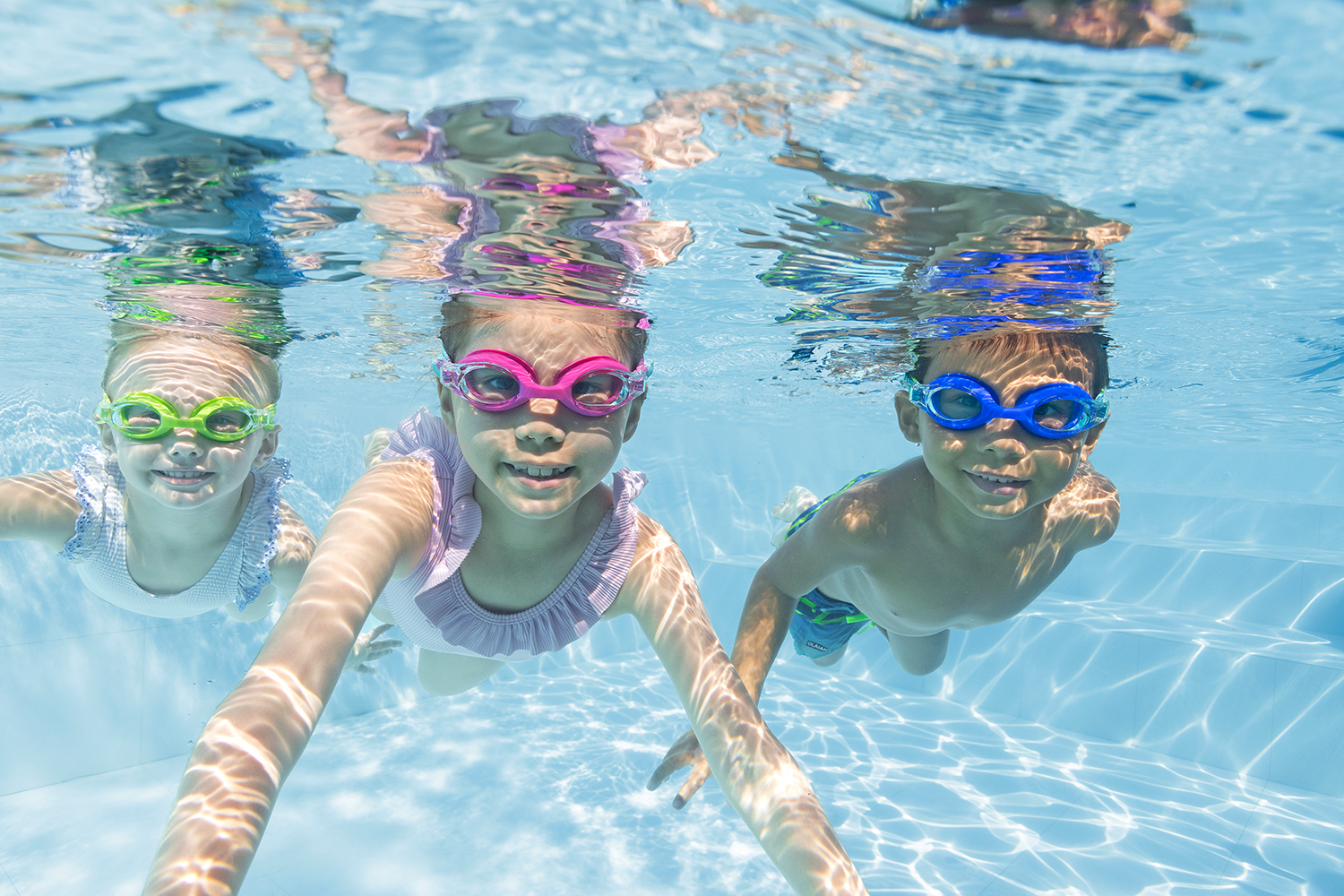 Schwimmbrille Splashflex™ ab 7 Jahren, sortiert