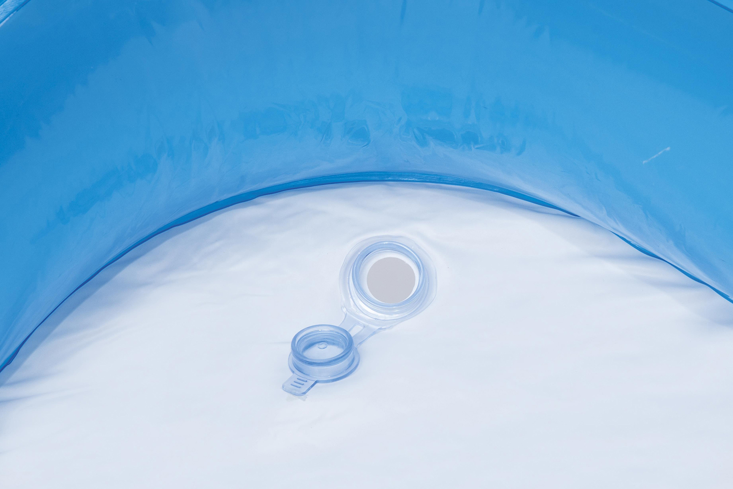 Family Pool 211 x 132 x 46 cm, blau, eckig