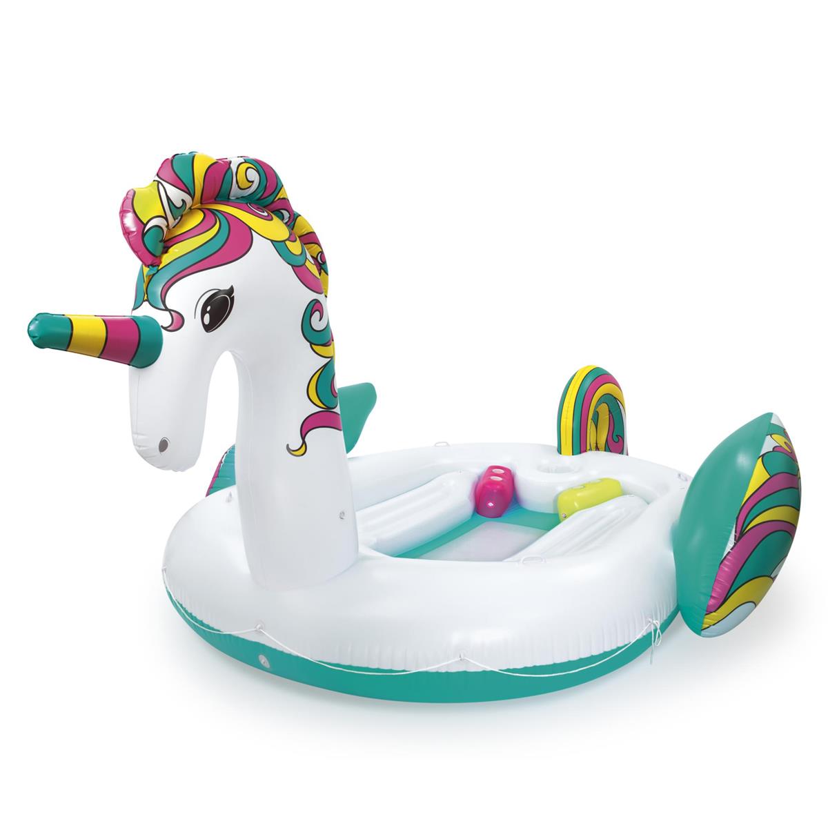 6-Personen-Badeinsel Einhorn 590 x 404 cm
