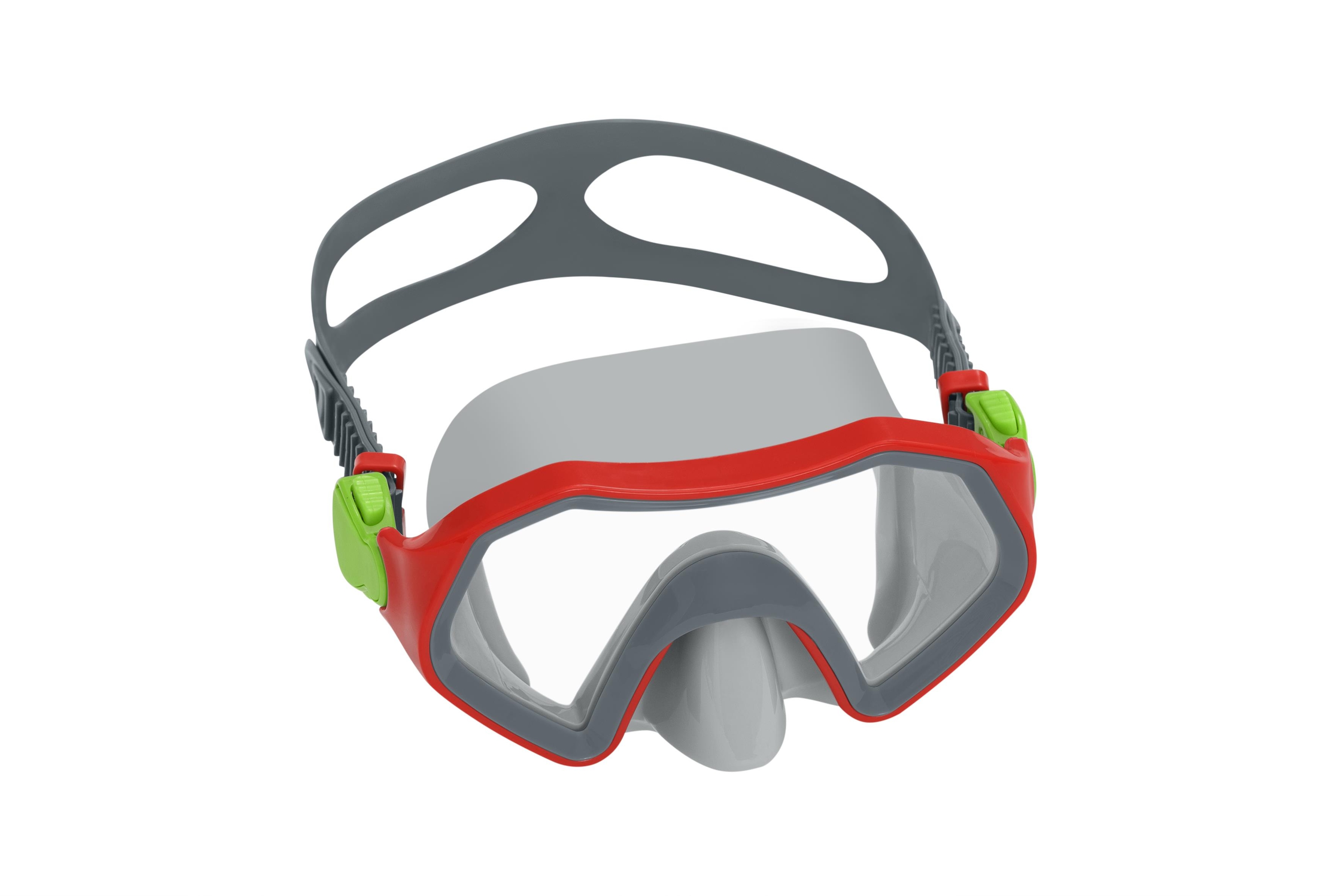 Crusader™ Tauchmaske ab 7 Jahren, Grau