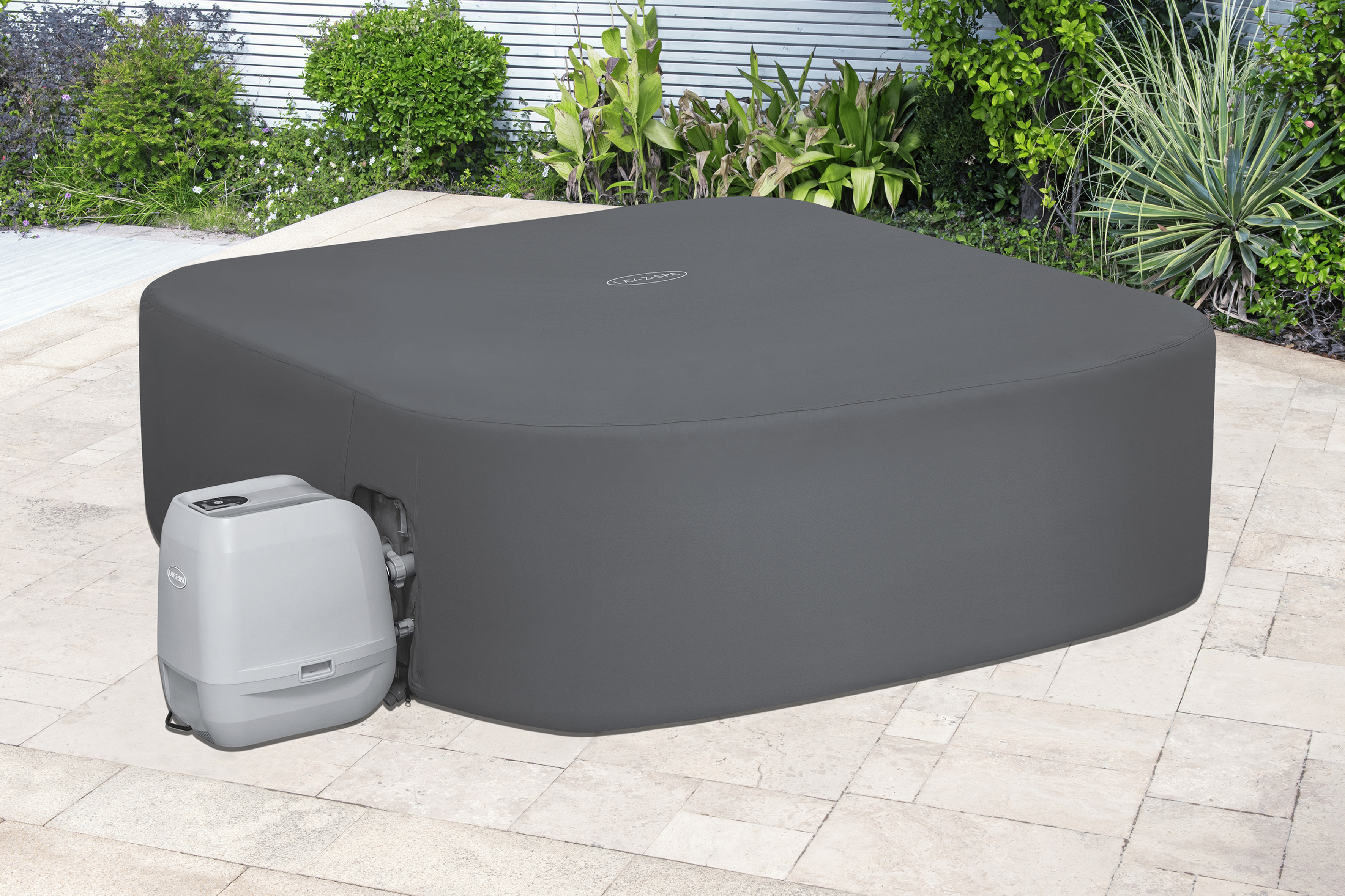 LAY-Z-SPA® Xtras EnergySense® Plus Thermo-Komplettabdeckung 230 x 230 x 71, eckig