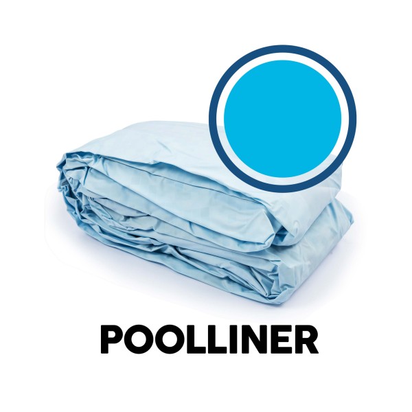 Bestway® Ersatzteil Poolfolie (blau) für Fast Set™ Pool 457 x 84 cm, rund
