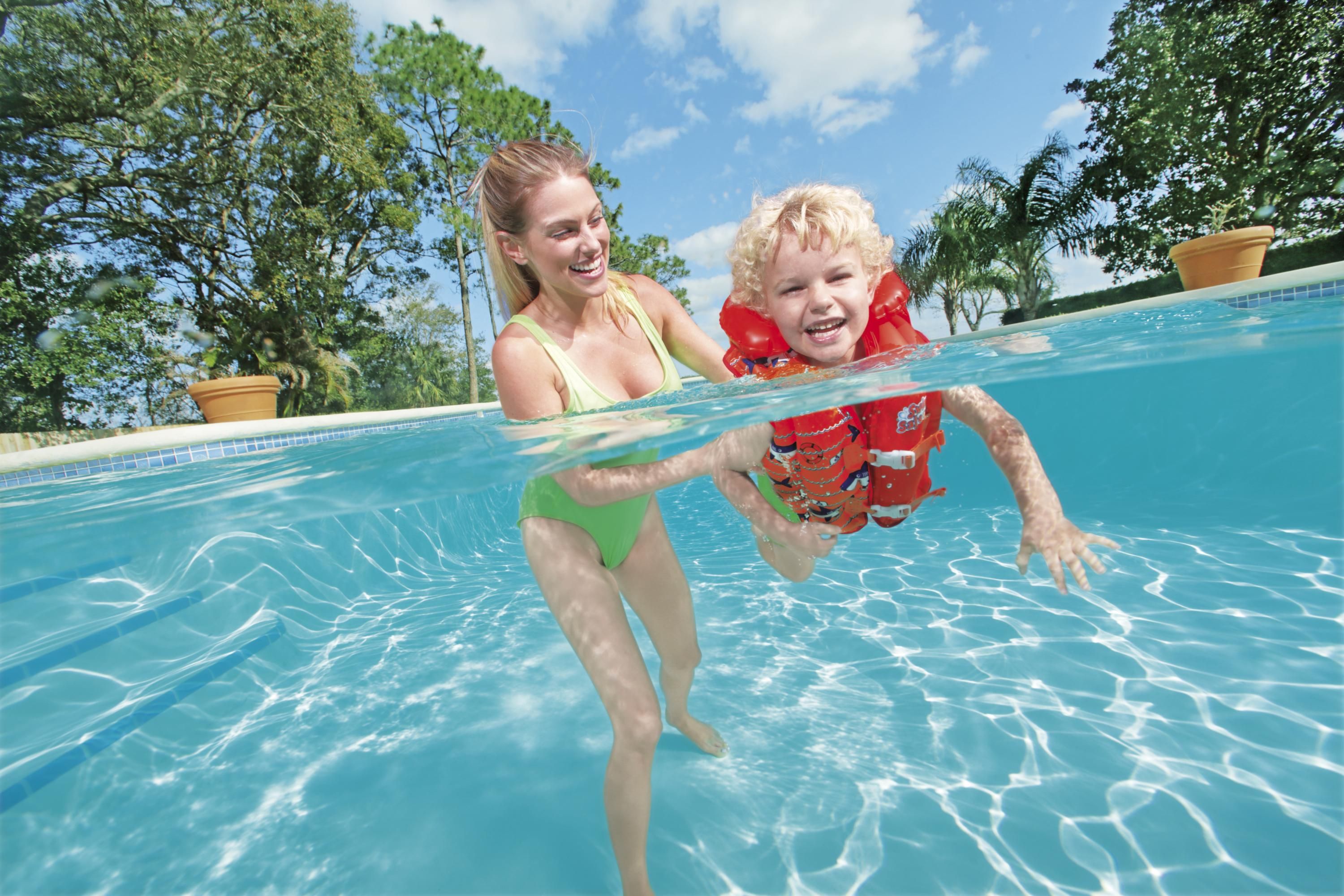 Boglia Kleinkind-Schwimmweste Schwimmanzug-Badebekleidung für Kinderwesten mit verstellbarem Sicherheitsgurt für Unisex-Kinder Schwimmwesten für Kleinkinder 