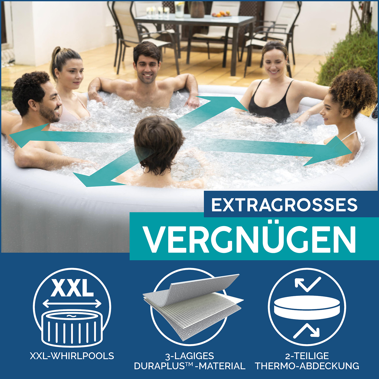 Whirlpools LAY-Z-SPA® Whirlpool x71 Alle rund Whirlpools | cm, Grenada & Zubehör Whirlpools Lay-Z-Spa | | Ø 236 AirJet™