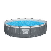 Steel Pro MAX™ Ersatz Frame Pool ohne Zubehör Ø 457 x 107 cm, LED-Design, rund