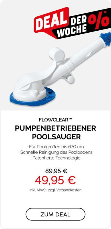 Flowclear™ pumpenbetriebener Poolsauger
