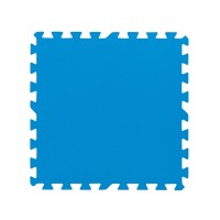 Pool-Bodenschutzfliesen Set 9 Stück á 50 x 50 cm, blau