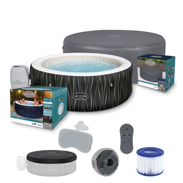 LAY-Z-SPA® Hollywood ECO Whirlpool-Bundle mit EnergySense™ Plus Thermo-Komplettabdeckung